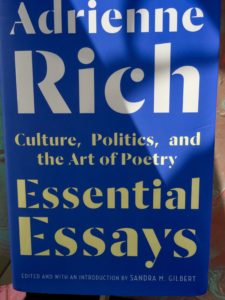 Adrienne Rich Essential Essays